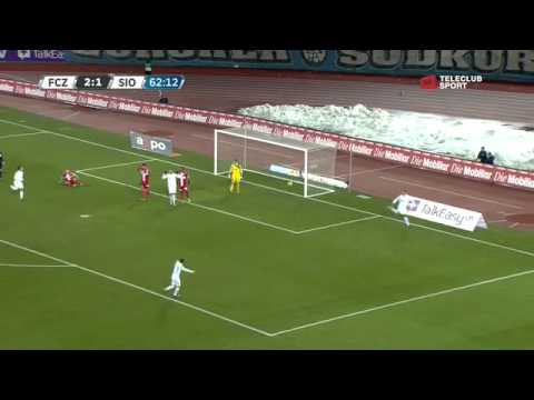 FC Zürich vs FC Sion 3-1 / Raiffeisen Super League / 02.03.2013