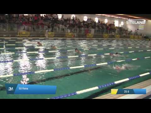 Serie 9 dei 50 Rana  Assoluti Maschi Master - Campionati Regionali Master 2015 VENETO e FRIULI VG