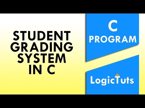 Basic C Program Student Grading System