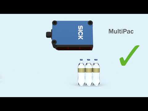 Detecção com MultiPac da SICK