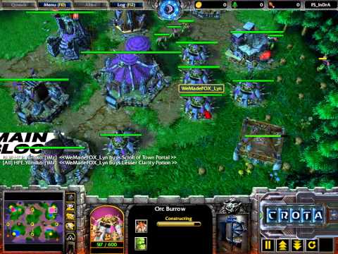 th000 (HU) vs Lyn (Orc) - G1 - WarCraft 3 - WC218