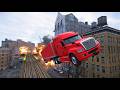 GTA 4 CRASH TESTING REAL CARS 162