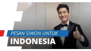 Gunakan Bahasa Indonesia, Choi Siwon Super Junior Kirim Pesan Semangat dan Doa untuk Indonesia