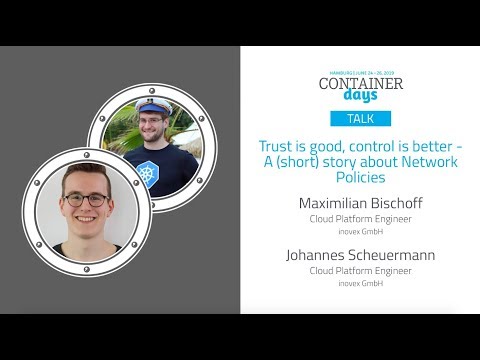 Trust is good, control is better - Maximilian Bischoff & Johannes Scheuermann