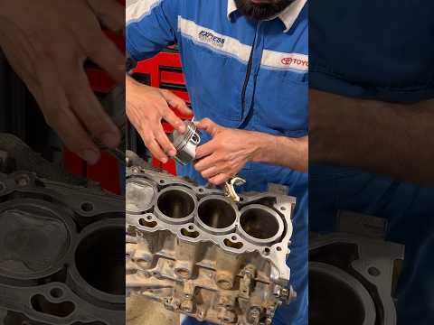 Piston rings installation