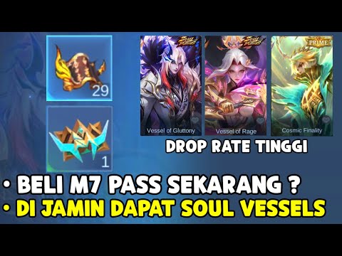 GUARANTEED TO GET SOUL VESSELS AT A HIGH DROP RATE, DON'T MISS & BUY M7 PASS NOW?