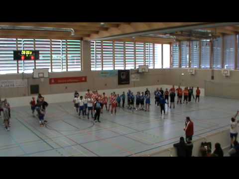 SV Deggenau Elternturnier  Begrüßung der Mannschaften