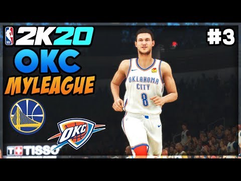 NBA 2K20 OKC Thunder MyLeague - Shutting DOWN the WARRIORS! Gallo Goes CRAZY! (EP 3)