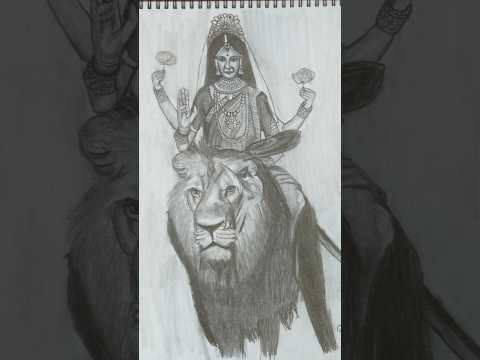 Devi skandmata Mantra ||  Devi skandmata WhatsApp status#Navratri #Navratridayfive #sketch #art