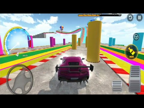 Vertical Mega Ramp Impossible Challenge 3D - Car Stunts Tracks Race Android Gameplay #3