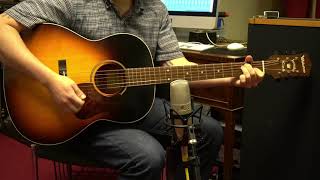 Video thumbnail for Waterloo WL-JK Jumbo King Acoustic Guitar Demo by Ian Meadows