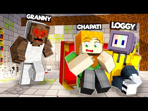 GRANNY KE GHAR SE LOGGY BHAG GAYA | MINECRAFT