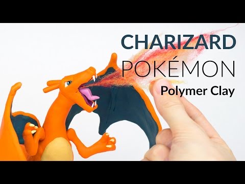 Charizard Pokemon – Polymer Clay Tutorial