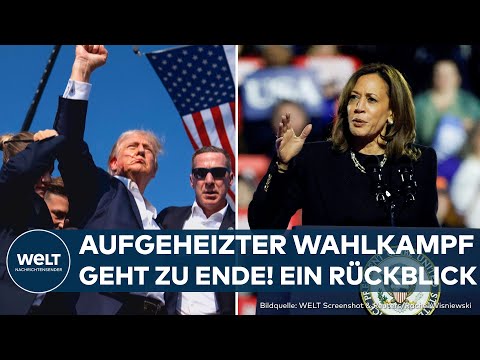 US-WAHL: Trump und Harris jagen den Stimmen hinterher! Ein Rückblick auf den spannenden Wahlkampf