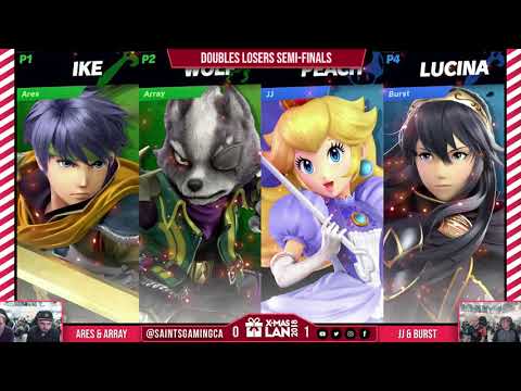 XMAS LAN - Burst & JJ vs. Ares & Array - Losers Semifinals