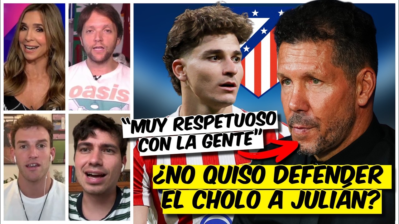 CHOLO SIMEONE vs JULIÁN ÁLVAREZ, un MALENTENDIDO que generó POLÉMICA: Rodrigo Fáez | Exclusivos