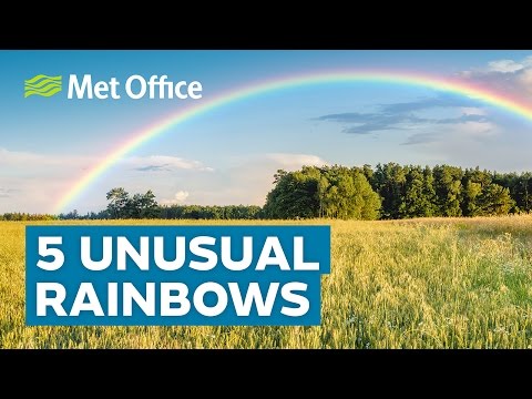 5 Unusual rainbows | Amazing Weather