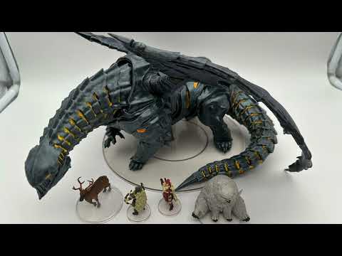 Gargantuan Unboxing - WizKids - Icons of the Realms - Rime of the Frostmaiden - Chardalyn Dragon