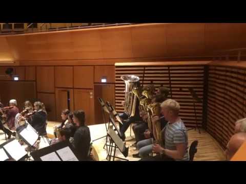 german hornsound plays Wagnertubas in Bruckner 7