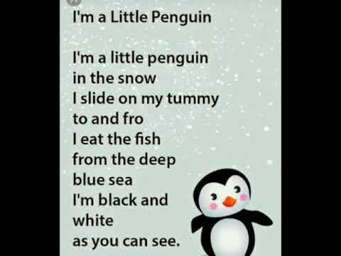 Poem  -  I am a little penguin