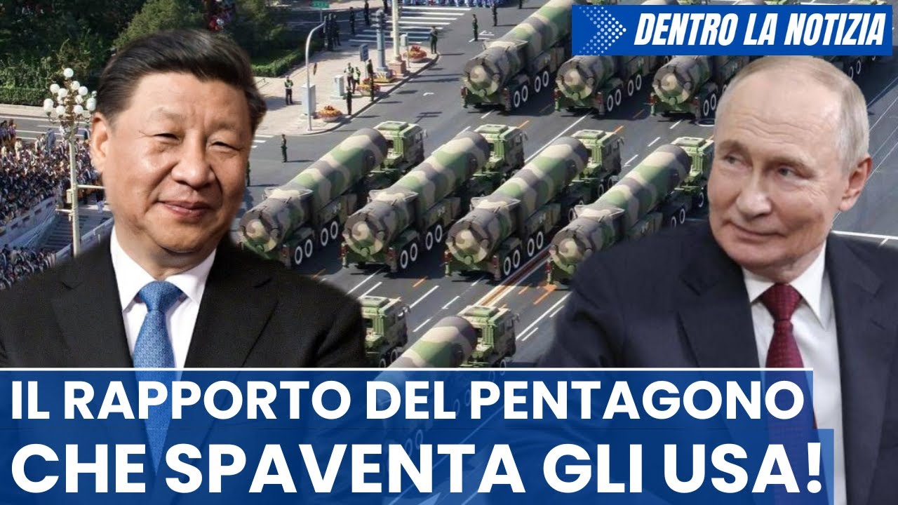CONTRO TG SCOOP Rapporto trapelato Pentagono: Cina si sta preparando a prendere Taiwan! Putin, BRICS