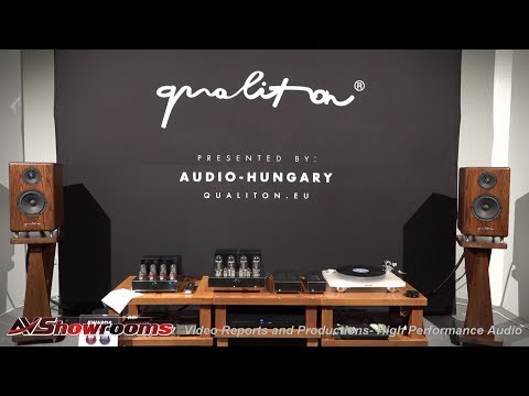 Audio Hungary, Qualiton Q40s, Loudspeakers, A50i Integrated Amp, Highend Munich 2018