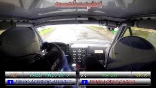 preview picture of video 'Rally Tineo 2013 Onboard 2ª Etapa T.C. 5 Diego Acebedo Alvarez Denis Lopez Garcia CITROEN AX GTI'