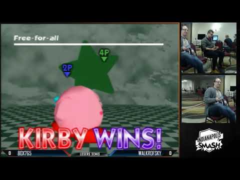 OUTFOXX'D 2018 - Box765 (Kirby) vs WalkrOfSky (Kirby) Losers Semis - Smash 64