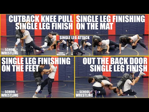 How to Finish a Single Leg Takedown | The School of Wrestling Technique