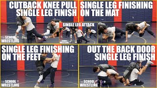 How to Finish a Single Leg Takedown | The School of Wrestling Technique