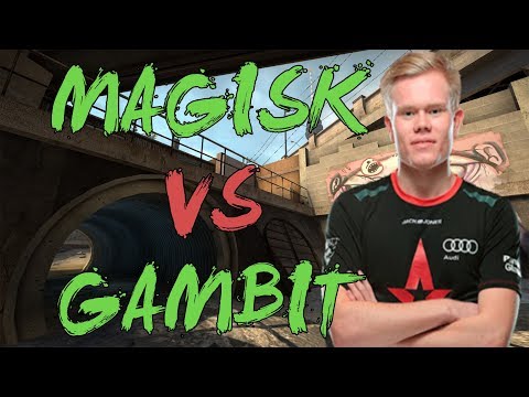 CSGO: POV Astralis Magisk vs Gambit (31/13) overpass @ ECS Season 5 EU