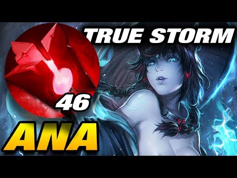 46 Charges Blood Stone INSANE Ana Storm Spirit Dota 2