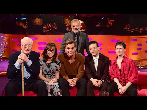 The Graham Norton Show S24E04 - Sally Field, Chris Pine, Rami Malek, Sir Michael Caine & The Queens