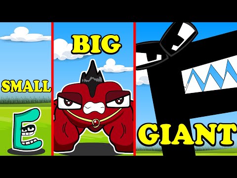 Ultimate Alphabet Lore Compilation Big Vs Small | Alphabet Lore Cars | NAPU2