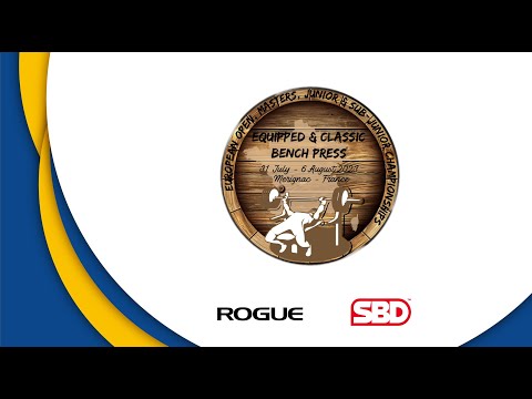 European Classic Bench Press | Men Sub-Junior all
