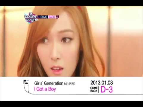 Girls' Generation (SNSD)  Comeback D-3 (2013.01.03) @Mcountdown 121231