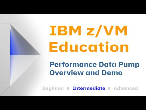 z/VM Education: Performance Data Pump