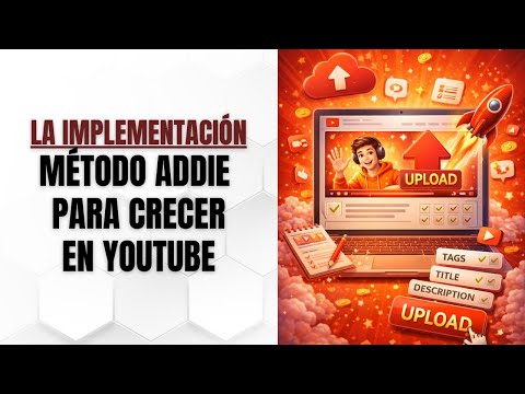 La Implementación el cuarto paso para crecer en Youtube | El Método ADDIE