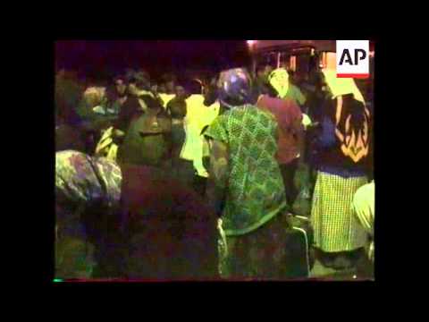 Bosnia - Zepa Refugees Arrive In Kakanj