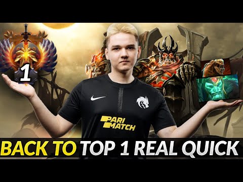 Yatoro Carry back to TOP 1 Real quick