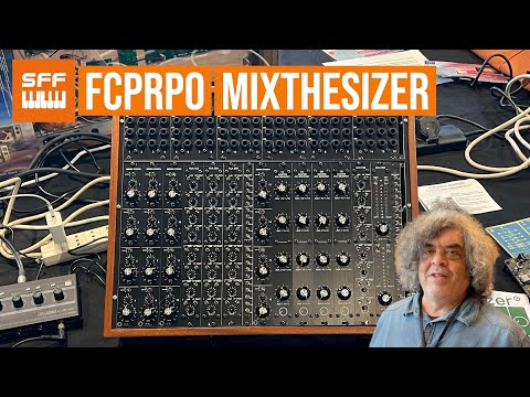 FCPro Audio MIXTHESIZER, New All-Modular Mixer For Synthesizer Setups | SynthFest France 2023