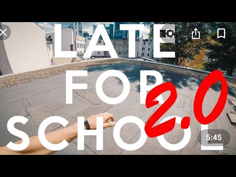 Late for school 2.0 •PARKOUR•