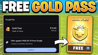 Claim FREE Gold Pass with Google Special New Offer in Clash of Clans