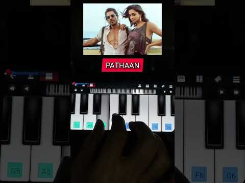 Jhoome Jo Pathan Song 😎🎹 | Piano | Sahil Tak #pathan  #srk  #shorts #piano
