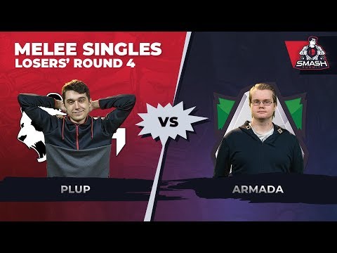 Plup vs Armada - Melee Singles: Losers' Round 4 - Smash Summit 6