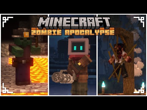 20+ Mods that Turn Minecraft into a Zombie Apocalypse!