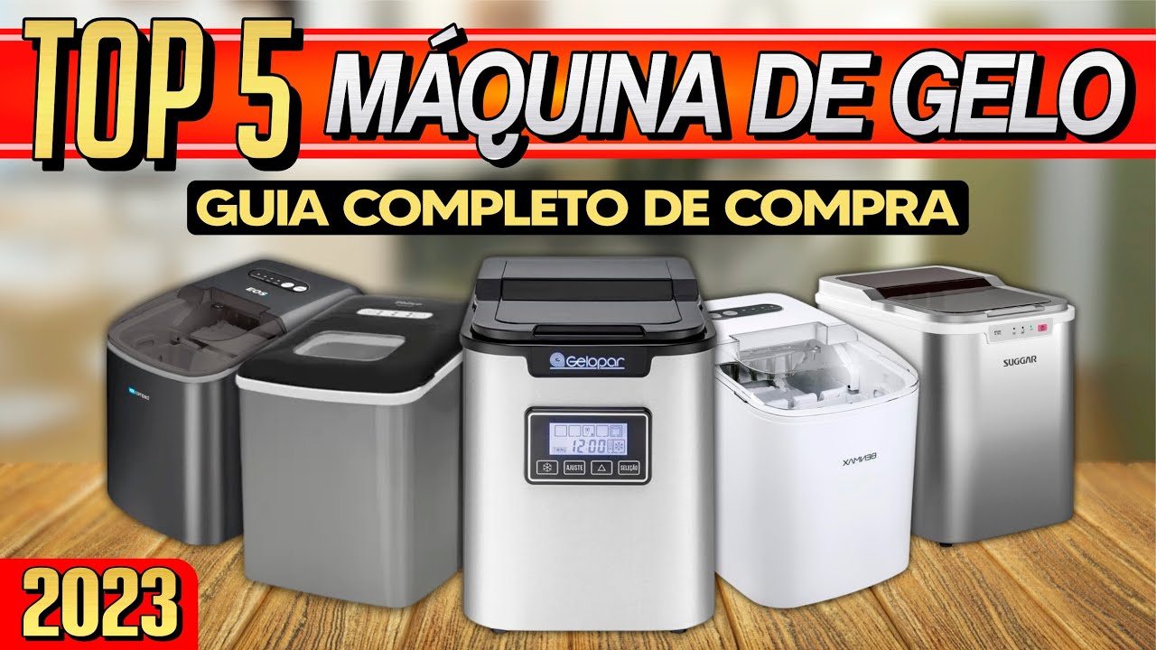 As MELHORES Máquinas de Gelo em 2023! 🧊 Qual COMPRAR? Qual o MELHOR CUSTO-BENEFÍCIO?