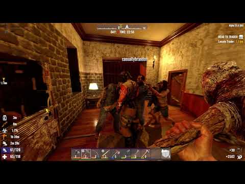 7 Days to Die Horde Night | Gone wrong in every way possible.