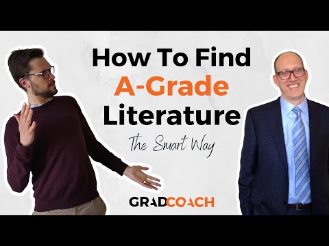 Finding High-Quality Articles For A Literature Review - Grad Coach