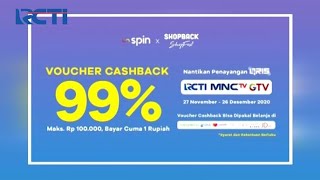 Belanja Online? Pakai Spin Pay! Ada Cashback 99% - SIS 18/12